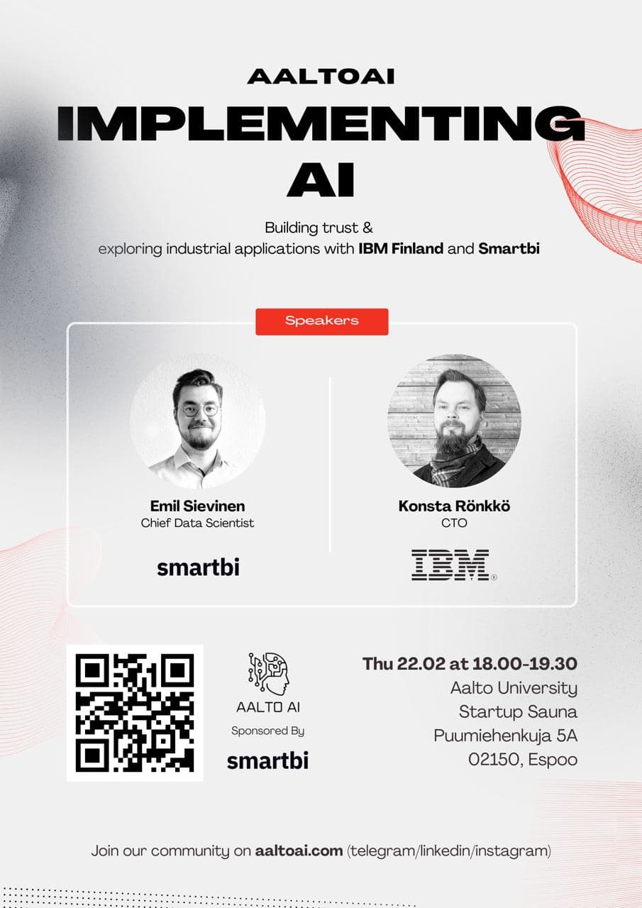 Implementing AI banner