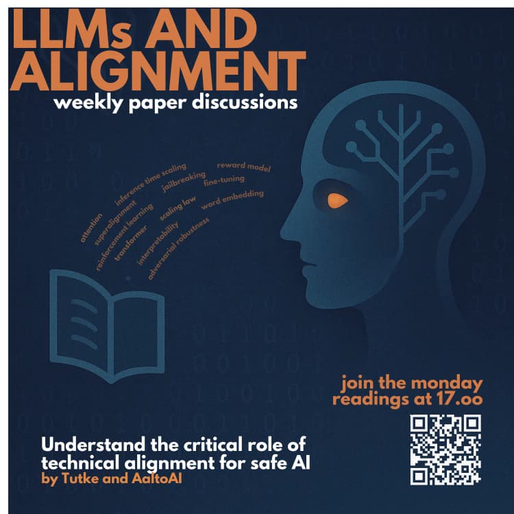 LLM Alignment Reading Group Poster