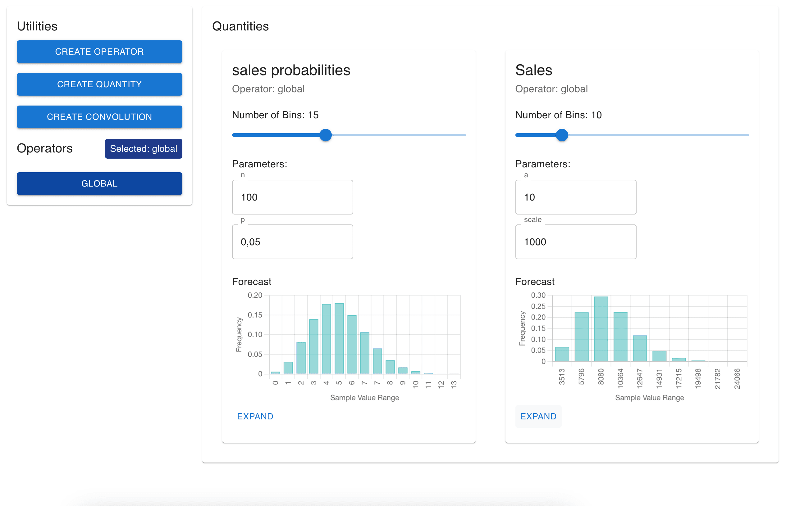 Probabilistic sales modeling preview