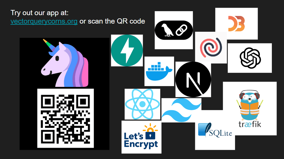 VectorQuerycorns AI Agent preview