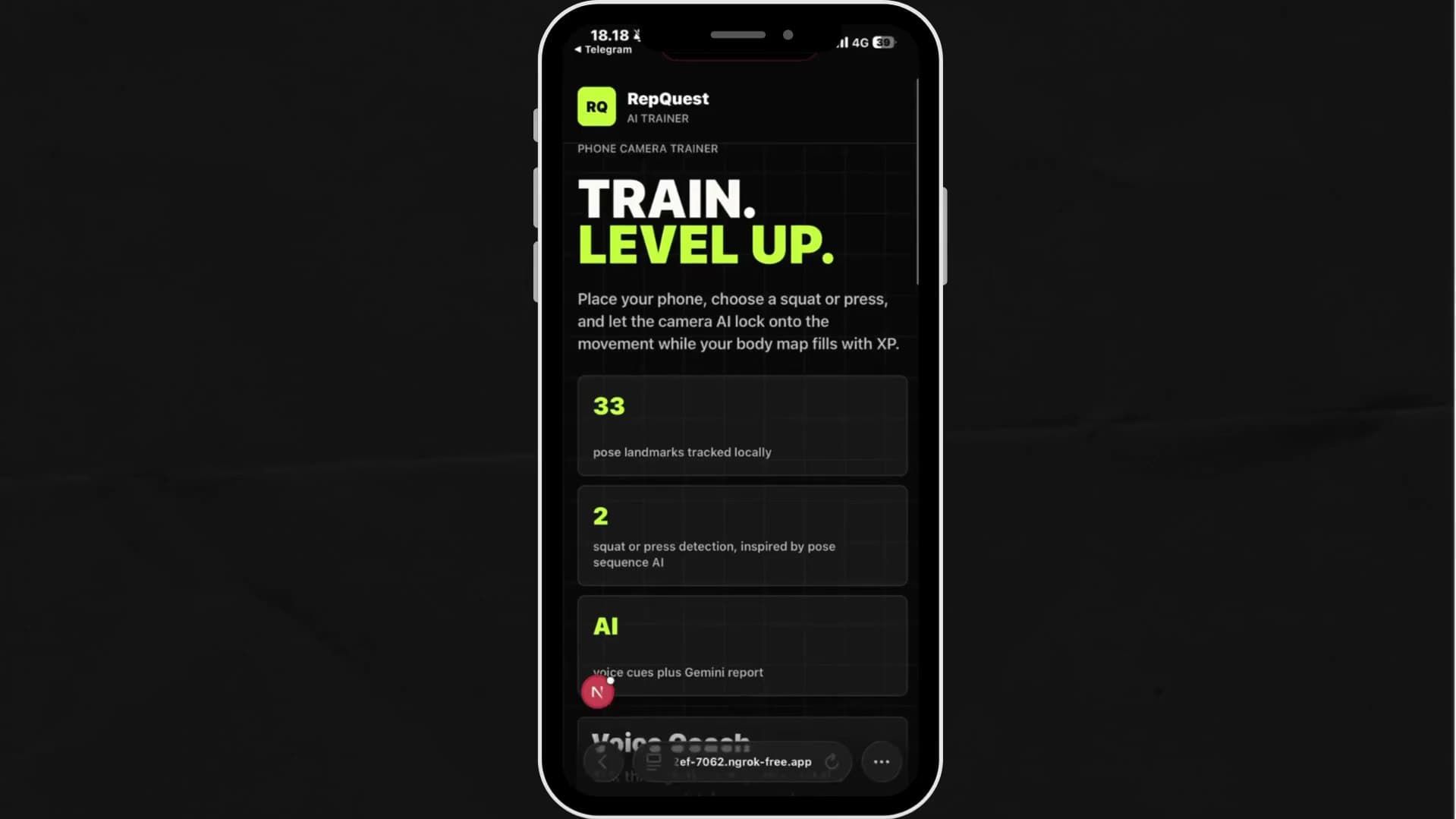 AI Trainer preview