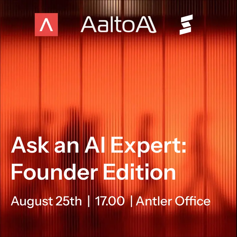 Ask an AI Expert: Founder Edition banner