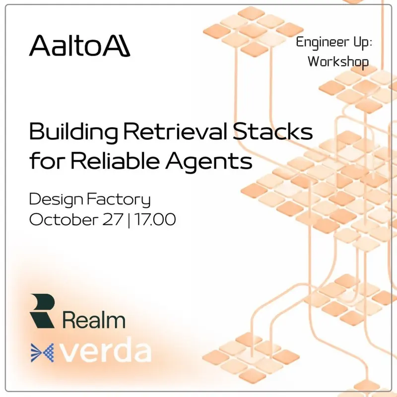 Building Retrieval Stacks for Reliable Agents banner